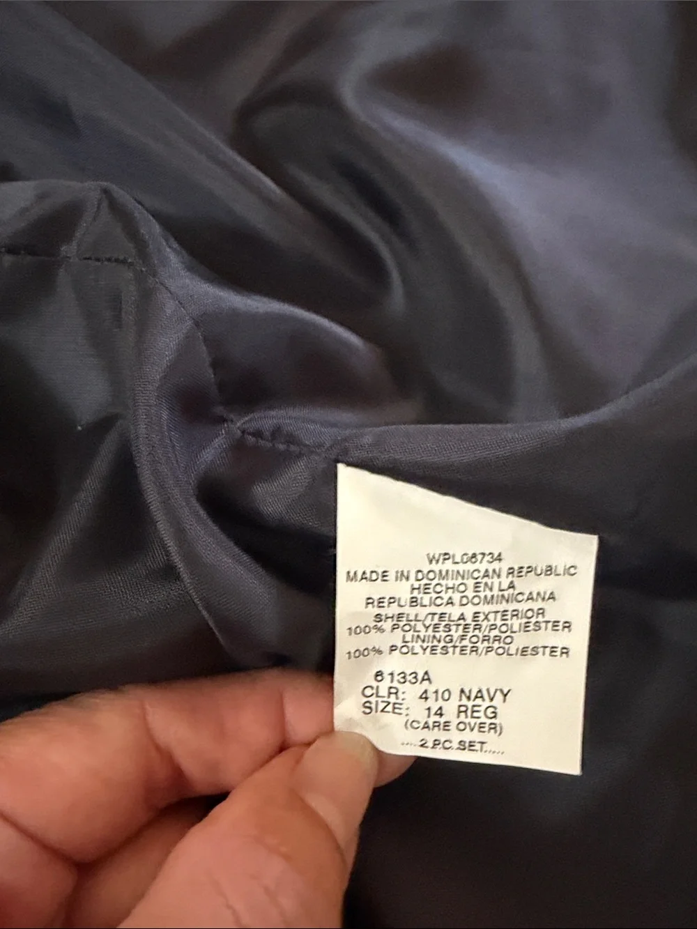 Van Heusen Boys Black Double-Breasted Suit Set